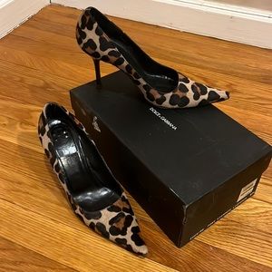 Leopard DOLCE & GABBANA heels